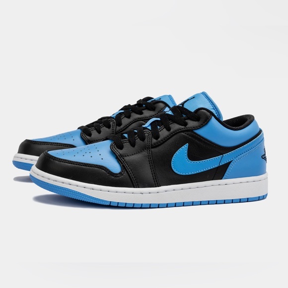 Air Jordan 1 Low SE University Blue and Black New Mens (2023) - Picture 7 of 7